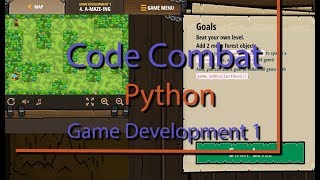 CodeCombat A-maze-ing Level 4 Python Game Development Tutorial