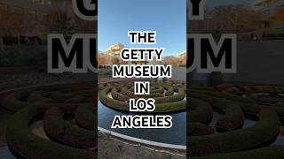 This is a must-see for any art lover in LA! The Getty Museum