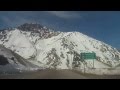 Mendoza Julio 2015 -  Paso a Chile Cristo Redentor Caracoles (en invierno)