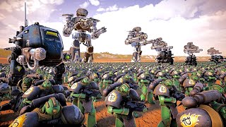 6,000,000 NURGLE vs SPACE MARINES Beach Defenses - Ultimate Epic Battle Simulator 2 | UEBS 2