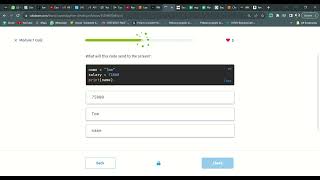 10 Module 1 Quiz | Python Developer | Sololearn