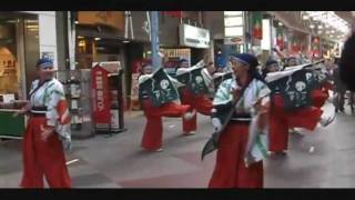 よさこい鳴子連今日一屋 in 第6回四日市よさこい祭りやったろ舞