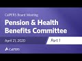 Pension & Health Benefits Committee - Part 1 | April 21, 2020