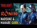 NAOSUKE LI & AKIKATSU MANABE BOSS GUIDE | TWILIGHT DIFFICULTY | RISE OF THE RONIN