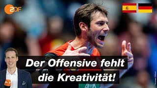 Der Offensive fehlt Kreativität | Spanien - Deutschland in der Analyse | Handball-EM 2020 - ZDF