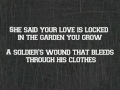 1  Black Candle Iron and Wine lyrics +HQ