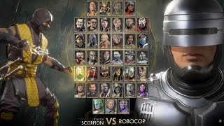 MORTAL KOMBAT 11 ULTIMATE - TODOS OS 37 PERSONAGENS DO JOGO