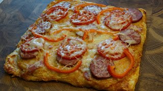 Statt langweiliger Pizza verwende ich dieses Rezept! In 1 Minute aufgegessen!