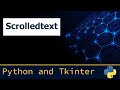 8. Tkinter - Scrolledtext