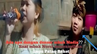 Ada apa dengan denser mbak Nadia saat lagu Patak Reket bersama Tembang Tunggal 02