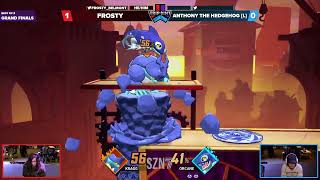 Tripoint Smash 258 - Grand Finals - Frosty(Kragg) Vs. Anthony the Hedgehog(Orcane)