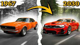⚡ Evolution of Chevrolet Camaro (1967-2030) | From V8 Muscle Classic to 2030 Electro Concept