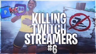 Killing Twitch Streamers #6 - Fortnite Battle Royale