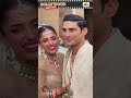 newlyweds prateik babbar u0026 priya banerjee share a romantic moment for paps shorts