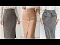 Office wear attractive & Comfortable pencil skirts to wear with leggings 2023