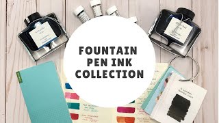 Fountain Pen Ink Collection // Swatches & Ink Journal