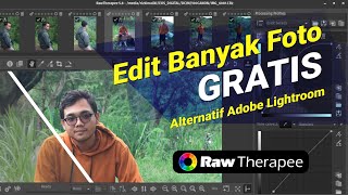 Tutorial Cara Edit Foto Banyak di RawTherapee Alternatif Adobe Lightroom