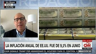 CNN Redacción Con Gabriela Frías: El Impacto De La Inflación En El Crecimiento De EE.UU. - 7/13/2022