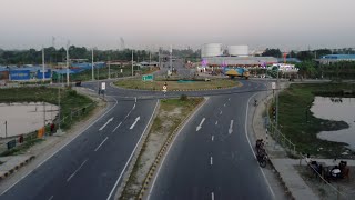 The Stadium road and the beach in Chittagong Bangladesh\