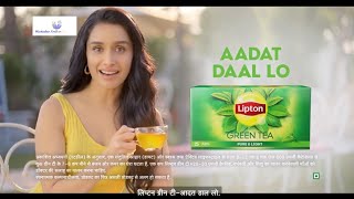 Lipton Green Tea 🍵 Ad | New Tvc Advertisement 2022 ft. Shraddha Kapoor