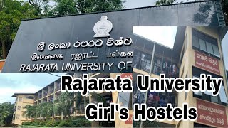 Rajarata Univesity Girl's Hostels -Hostel life - Sri Lankan University Student -Hostel vlog