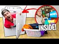 Secret Hidden WASHING MACHINE Entrance To GAMING ROOM!