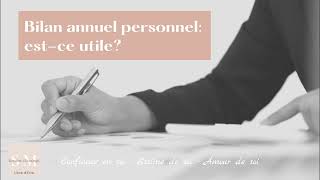 Bilan annuel personnel: est-ce utile?