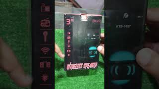 KTS Speaker || 3 Inch || Bluetooth Speaker ||Loud Sound ||#foryou #shorts #View #viral