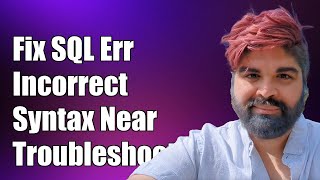 Fixing SQL Error: Incorrect Syntax Near '(' - Troubleshooting Guide