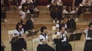 1986　群馬県吹奏楽コンクール(前橋三中)組曲「三角帽子」より終幕の踊り