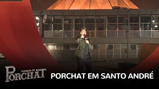Fábio Porchat realiza sonho de grande fã de Santo André no Checando o Canal