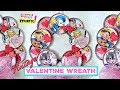 Vintage Valentine Wreath - Upcycled DIY