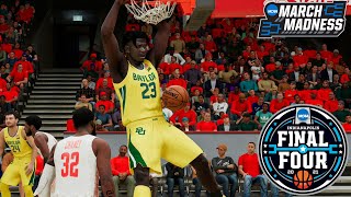#1 Baylor vs #2 Houston | 2021 March Madness Final Four NBA 2K21 PS5 Gameplay