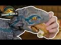 BLUE EATS JURASSIC WORLD BURGERS! - Jurassic World Rebirth