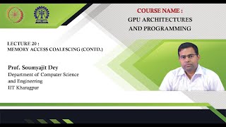 Lecture 20: Memory Access Coalescing (Contd.)