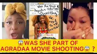 👀ASEM ABA😳ALLEGED MISSING GIRL AT AGRADAA MOVIE SHOOTING❓😳😱