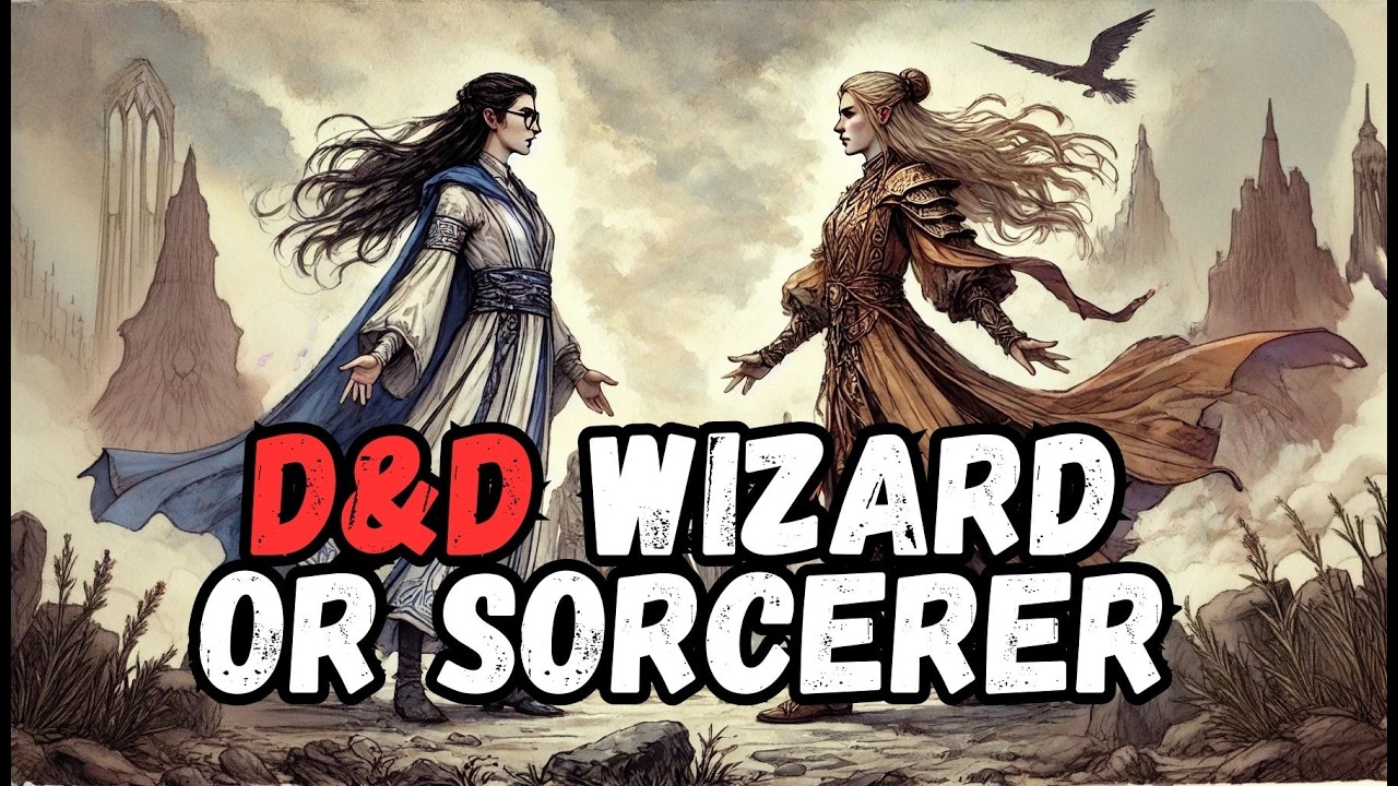 Wizard Vs Sorcerer Which D D Class Is Right For You Youtube