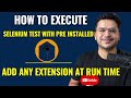 How to Automate Chrome Extension In Selenium | Add Extension In Selenium Test During Execution