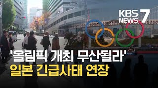 올림픽·정권 놓칠라…긴급사태 연장 ‘승부수’ / KBS 2021.02.02.