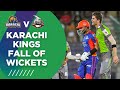 PSL2021 | Karachi Kings Fall Of Wickets |  Lahore Qalandars vs Karachi Kings | Match 11 | MG2T