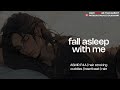ᡣ𐭩[F4A]ᡣ𐭩 Rainy cuddles with your tomboy girlfriend [realistic sleep sounds] [heartbeat] [rambles]