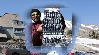 Ride Crook Snowboard Review RAW BoardInsiders.com - 2016 Ride Snowboards Crook Review