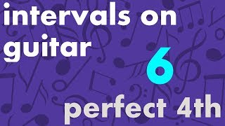 Train Your Ear - Intervals on Guitar (6/15) - Perfect Fourth