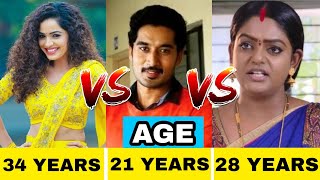 Karthik V/S Deepa V/S Mounitha Comparison Video || Age, Cars, Family, House, Salary, Net Worth