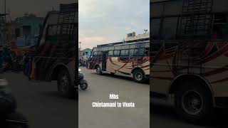 Chintamani to Vkota MBs bus