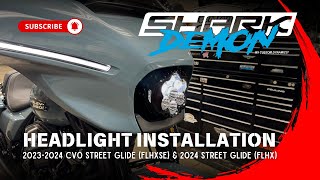 2024 Street Glide Motorcycle Headlight Upgrade from Custom Dynamics