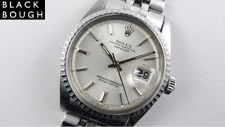 Rolex Oyster Perpetual Datejust Ref. 1603 steel vintage wristwatch, circa 1974