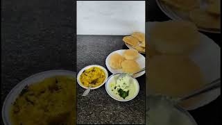 ഇന്നത്തെ Breakfast /Breakfast Special Poori Masala with Garlic Chutney/#ytshorts /#shortsfeed