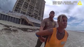 New footage released after crash at Central Florida beach leaves toll booth worker dead