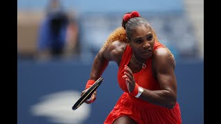 Serena Williams scrambles to win a 17 point rally! | US Open 2020 Hot Shots